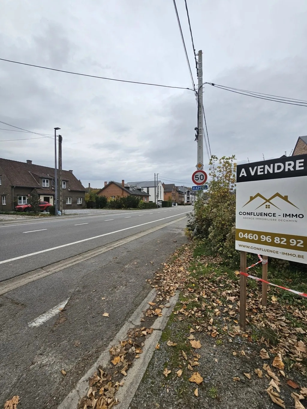 Vue du terrain