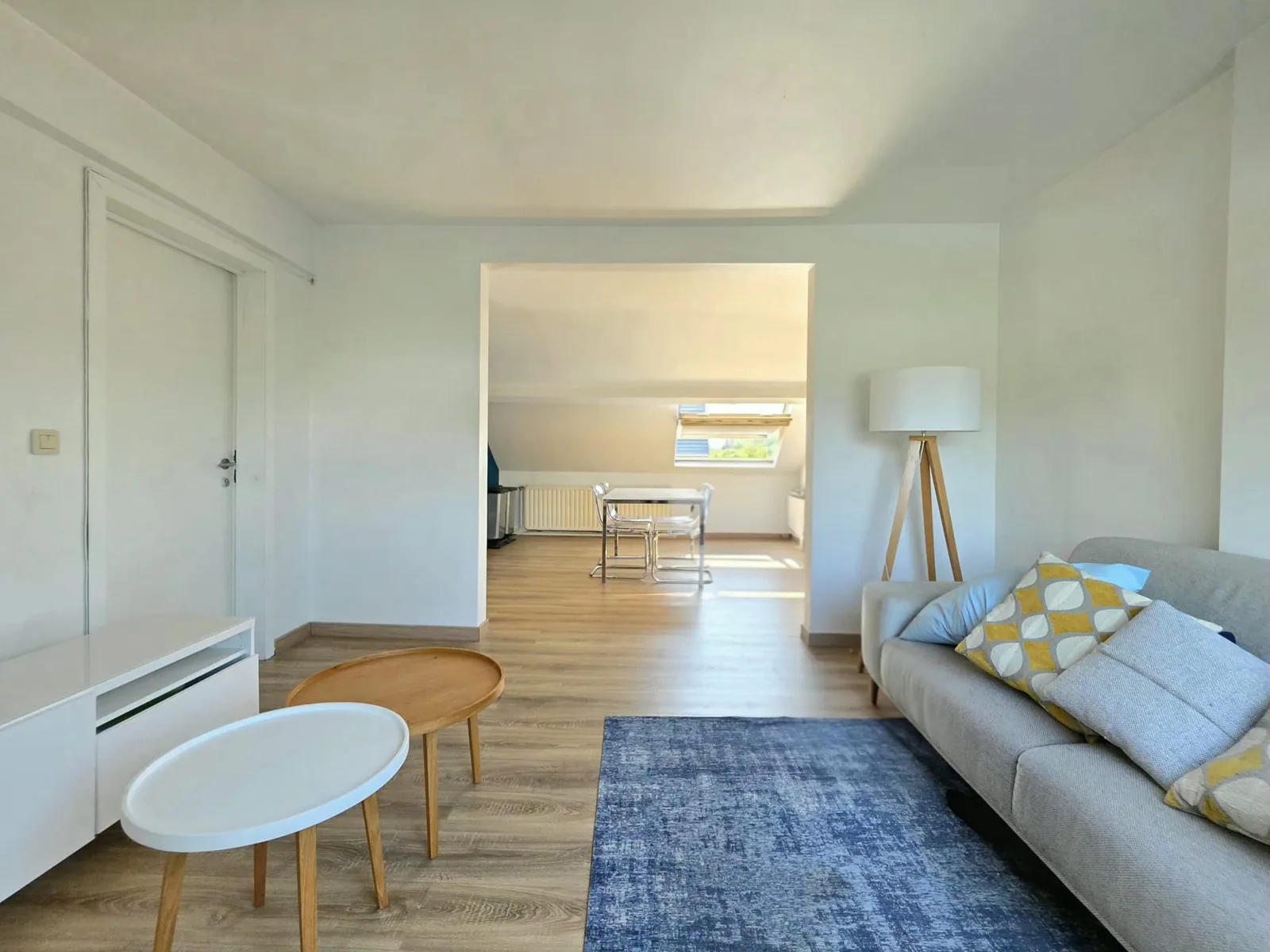 Séjour de l'appartement à l'étage