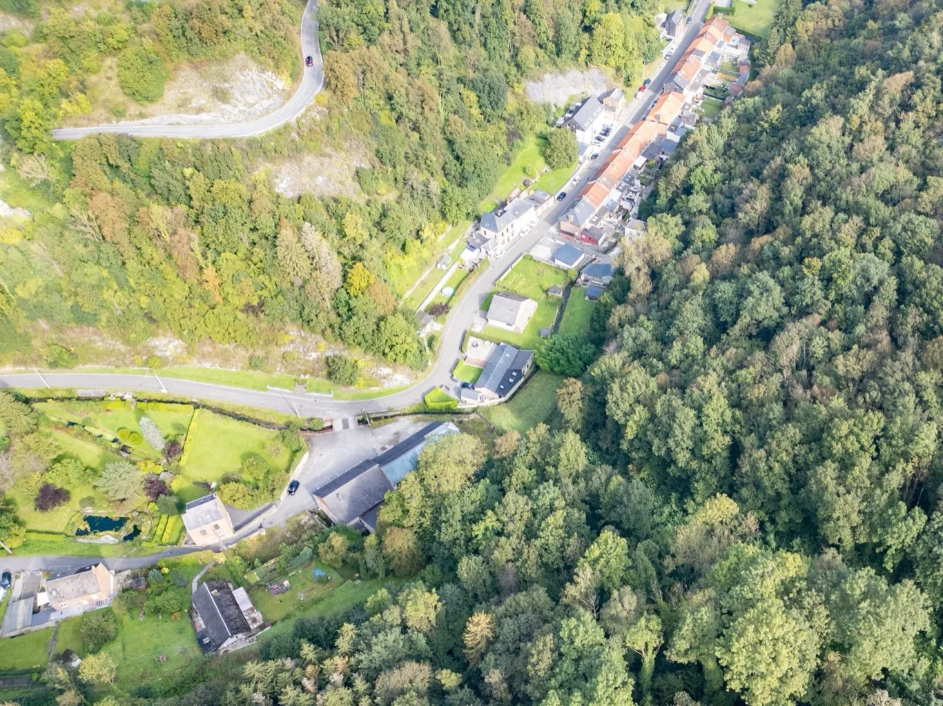 Vue du terrain